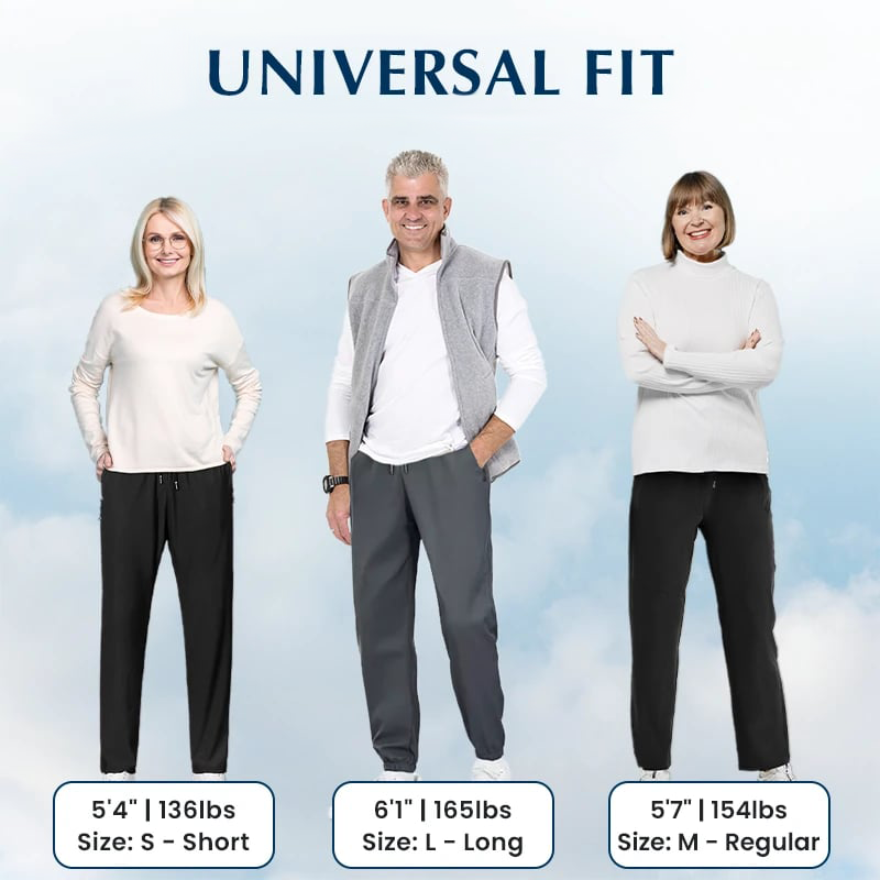 💖💖 SISTA DAGEN – 65% RABATT! 💖🎁 Unisex ultramjuka stretchbyxor med perfekt fall för en avslappnad stil