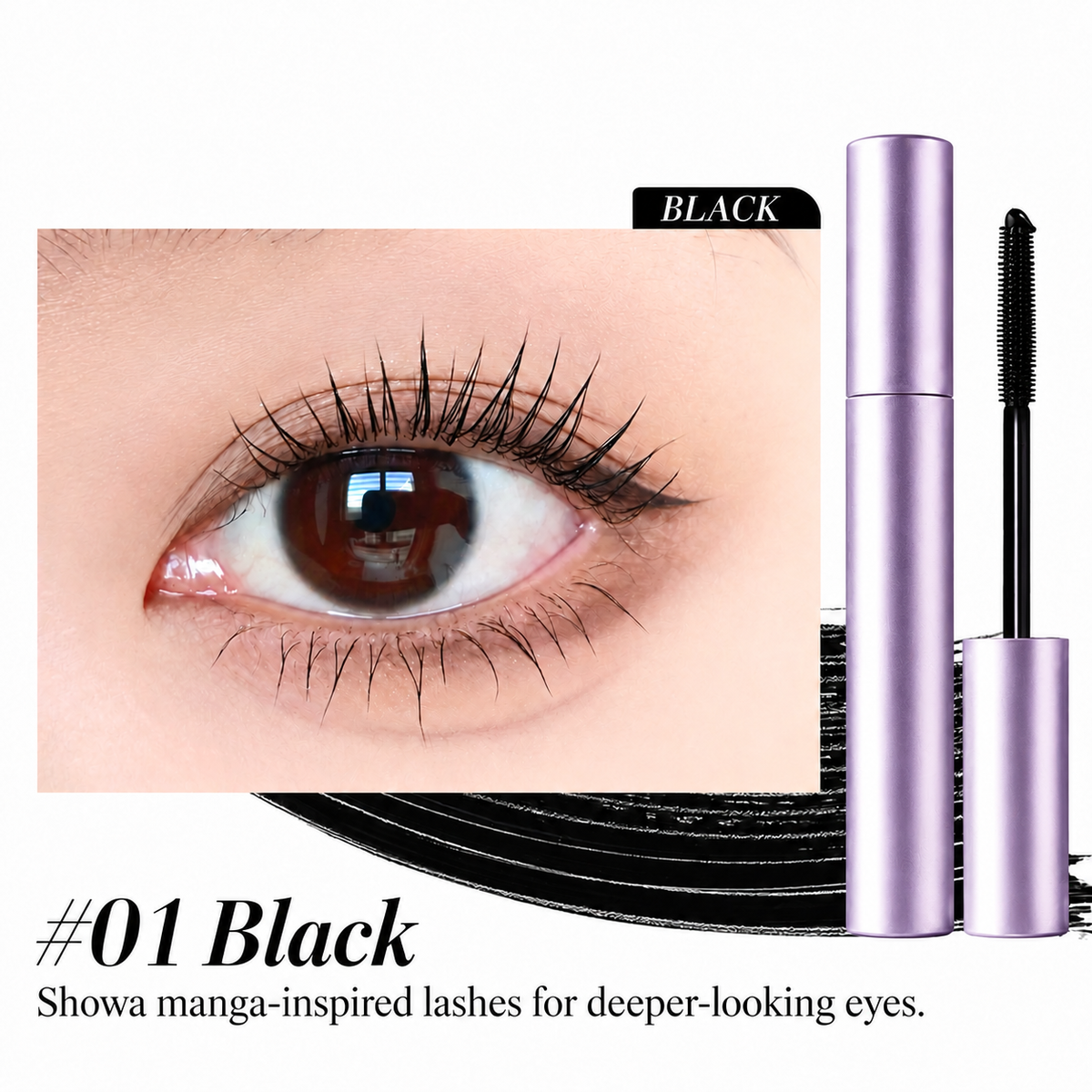 🔥SISTA DAGEN: KÖP 1 FÅ 1 GRATIS🌸 Förlängande & volymgivande mascara för mogna fransar