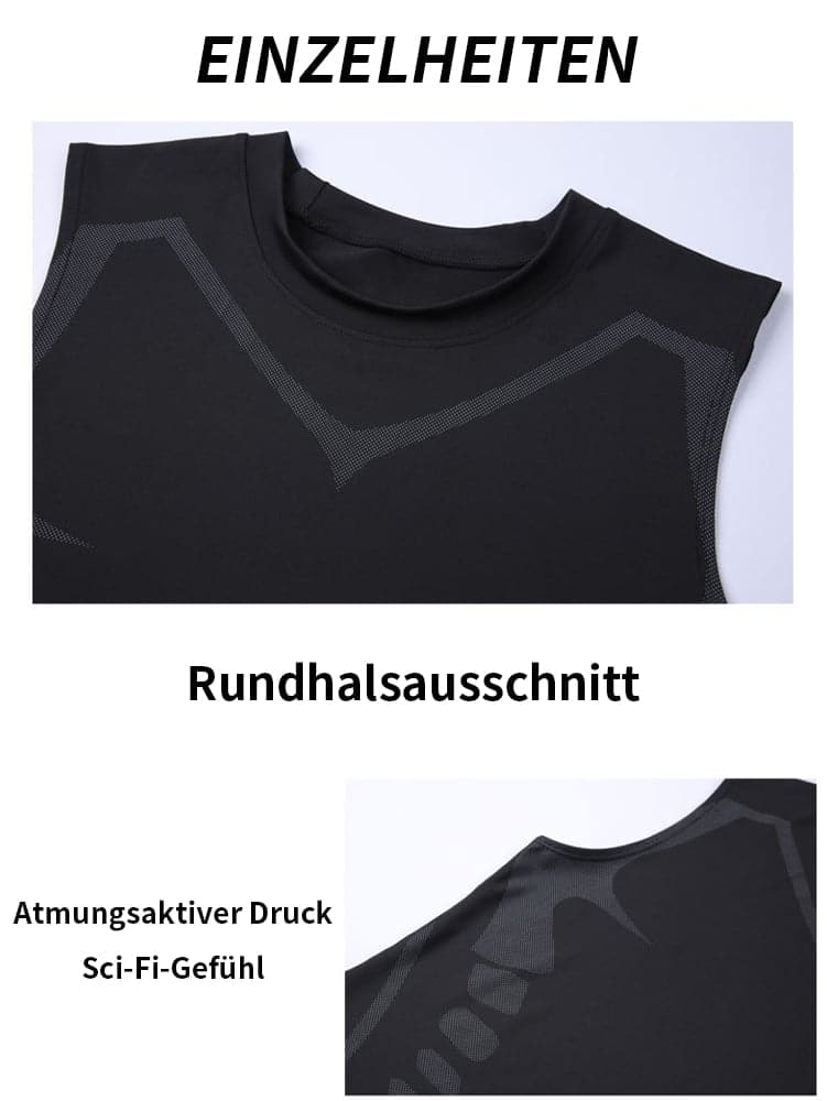 💪 Jonisk shaping-väst – kompression & svalkande effekt – kroppsformande & ärmlös – osynlig under kläderna 🕶️