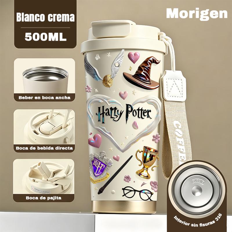Harry Potter-magi – Patron-glas med sugrör