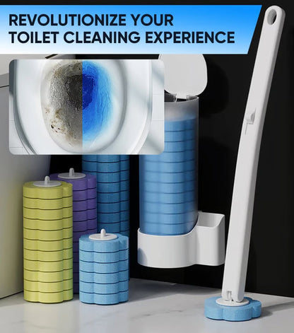 🚽💦Handsfree-rengöringshjälp🧽Engångsverktyg för toalettrengöring💦