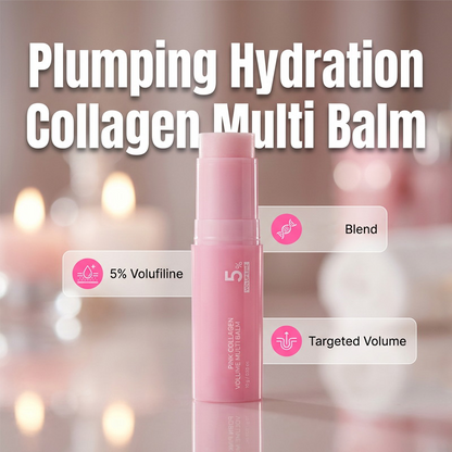 Rosa kollagen volym multibalm | Allt-i-ett med Volufilin