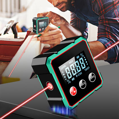 Magnetisk digital vinkelmätare med elektronisk laser