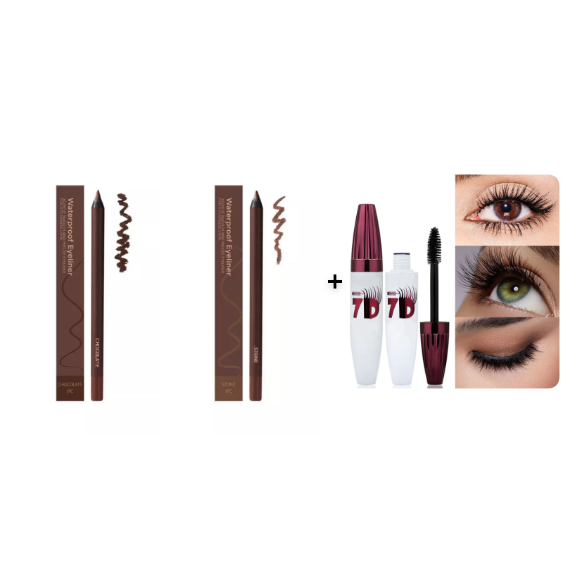 🔥Köp 1 få 1 gratis🔥Ultra-Pigmenterad Strandtålig Gel Eyeliner（Gratis pennvässare）