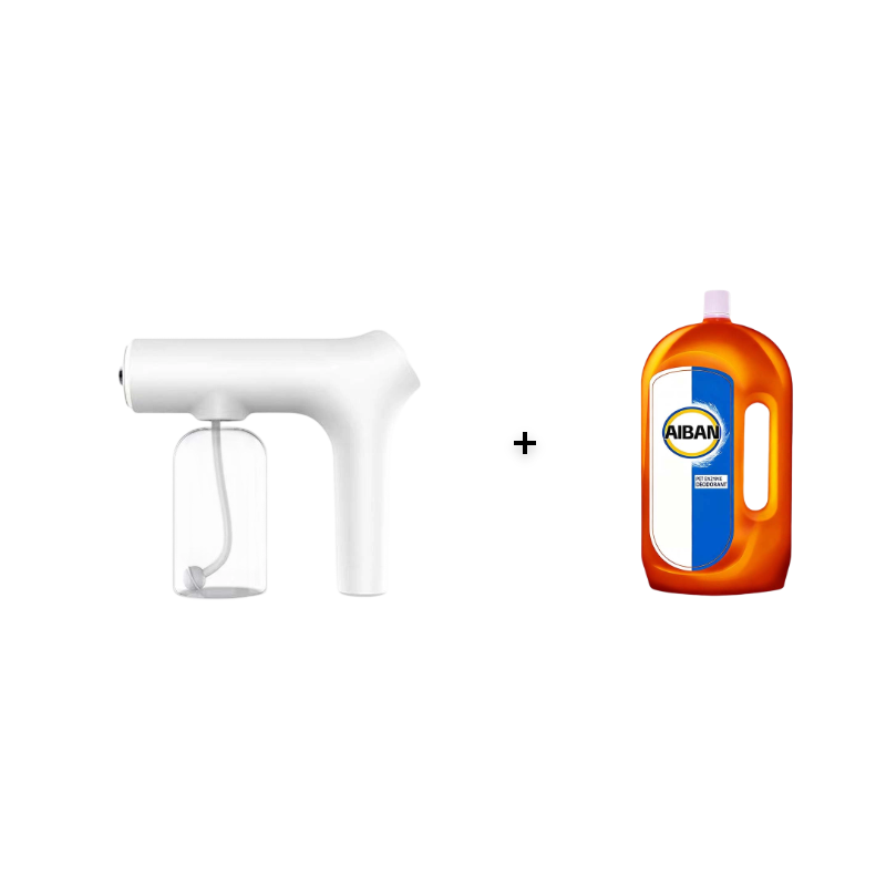 🥳2026 HETT ERBJUDANDE🥳💞50K+ SÅLDA!🚗🏠 50% RABATT! Sladdlös nano-spraypistol – justerbar dimma, inget sladdkrångel. Perfekt för desinfektion och dammtorkning. Ett måste för städningen! 🔫🌿
