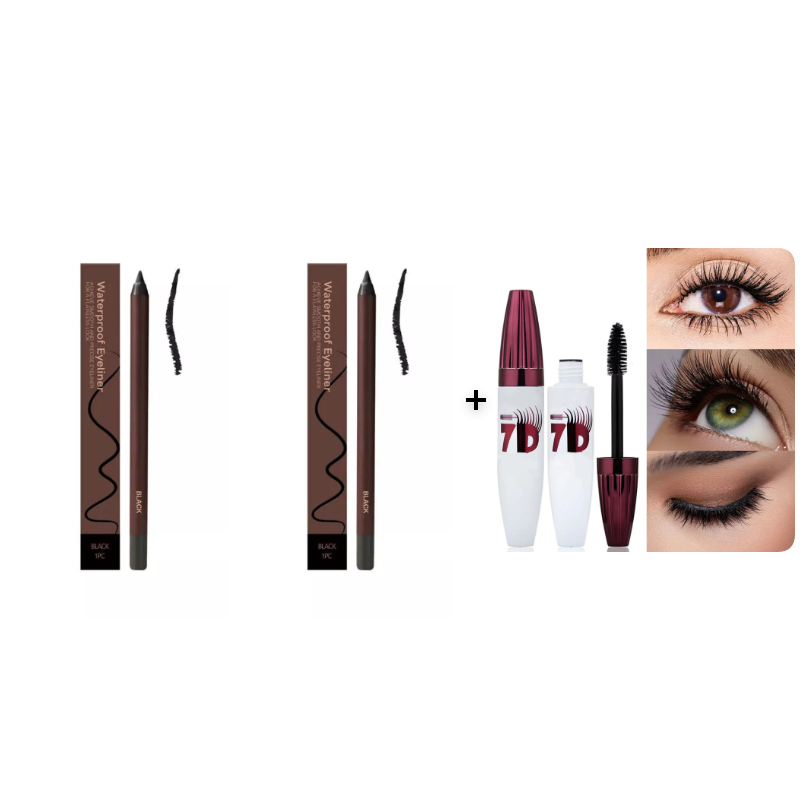 🔥Köp 1 få 1 gratis🔥Ultra-Pigmenterad Strandtålig Gel Eyeliner（Gratis pennvässare）