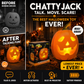 📢⏰Lägsta pris någonsin🎁Jabberin' Jack – animerad, talande och sjungande pumpa