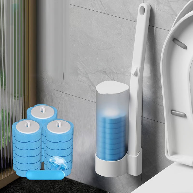 🚽💦Handsfree-rengöringshjälp🧽Engångsverktyg för toalettrengöring💦
