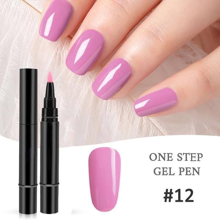 💅 Gelpenna för naglar i ett steg 🎨