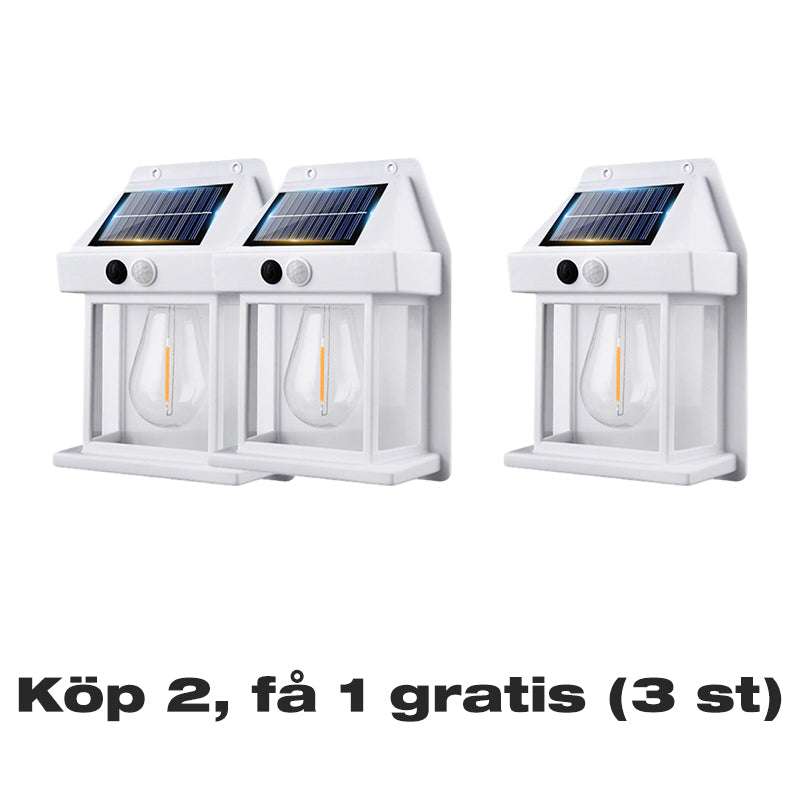 2025 ny utomhus solcellsvägglampa