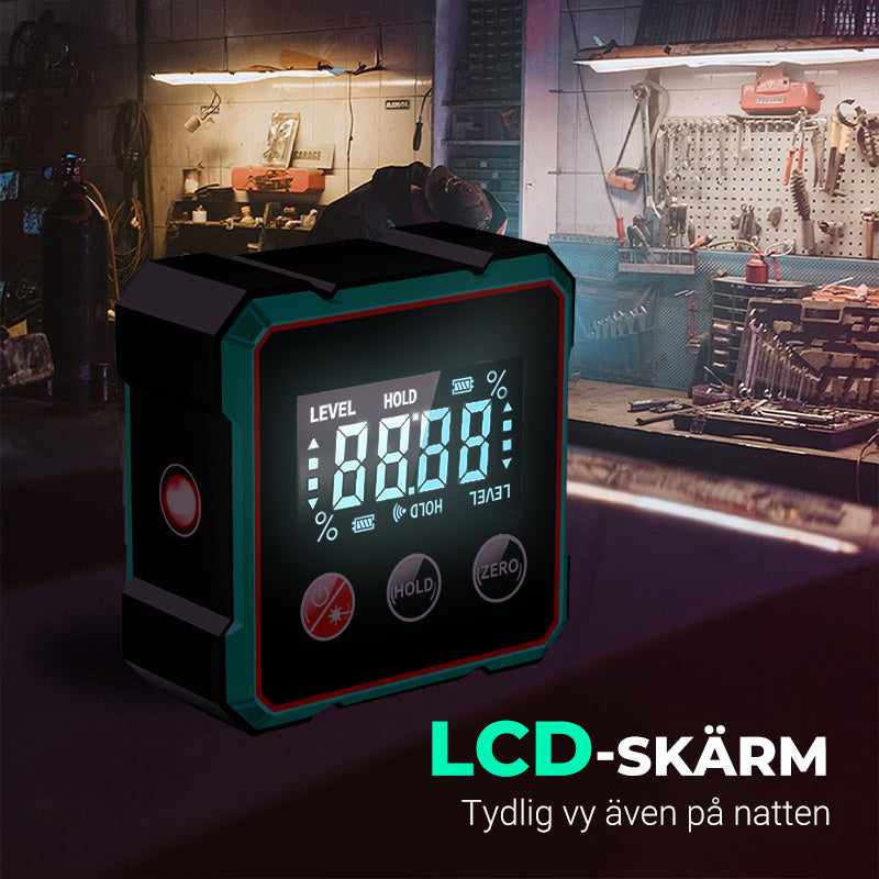Magnetisk digital vinkelmätare med elektronisk laser