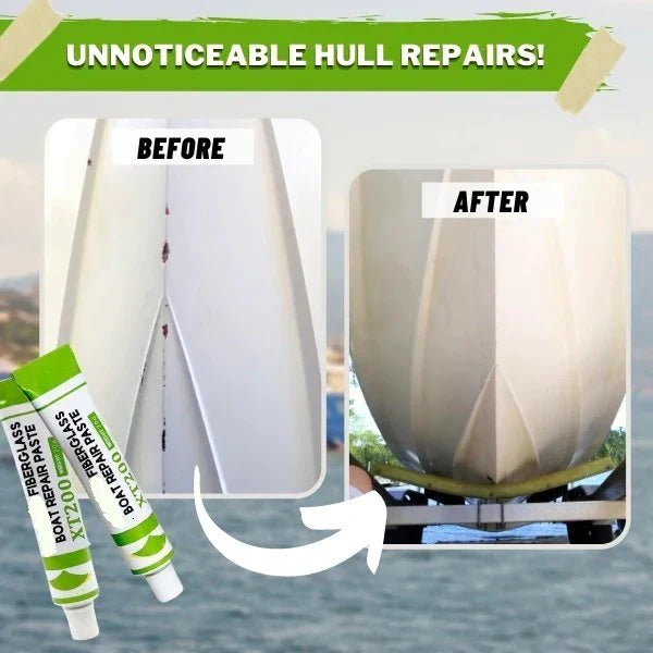 🚤 Richvrd glasfiber-reparationspasta för båt – snabb gelcoat-reparation, marinkvalitet, enkel applicering ✨