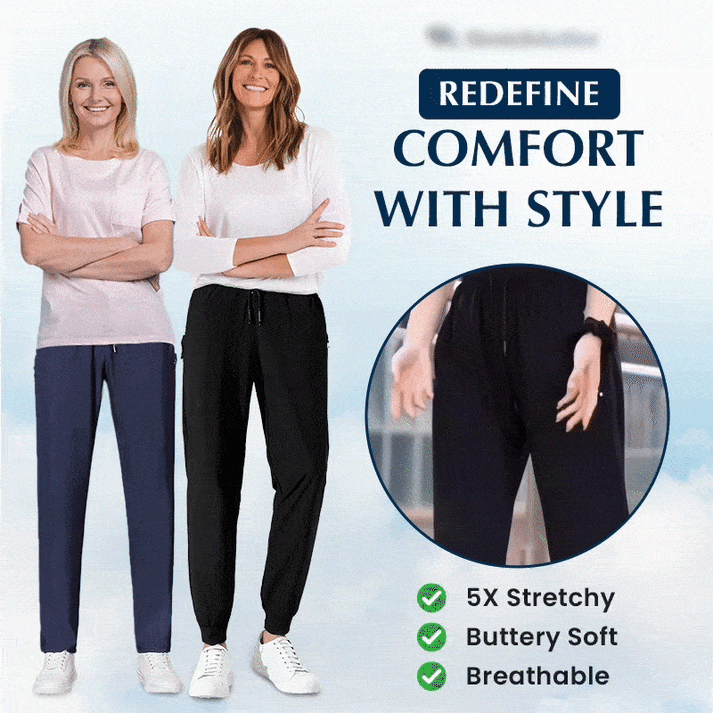 💖💖 SISTA DAGEN – 65% RABATT! 💖🎁 Unisex ultramjuka stretchbyxor med perfekt fall för en avslappnad stil