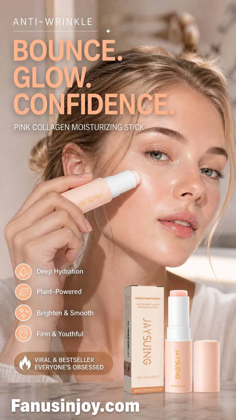✨️Pink Collagen Multi Balm – intensiv återfuktande vård för ansikte och läppar
