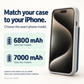 Alternativ på 6800 mAh och 7000 mAh; välj exakt iPhone-modell.