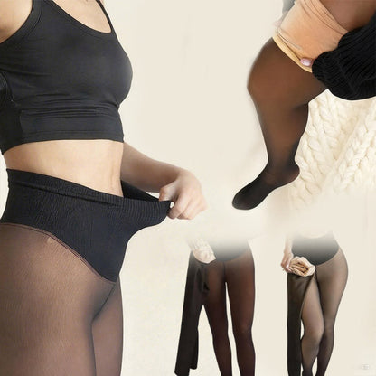 🔥Termiska formande tights för kvinnor med kompressionsmidjeband