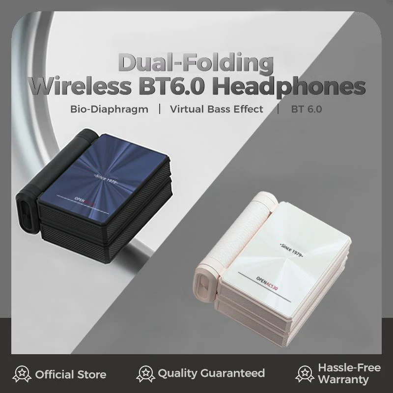 🎧 BEGRÄNSAD TID – 50 % RABATT! 💥 Trådlösa brusreducerande Bluetooth 6.0-öronsnäckor – 145 timmars batteritid, IPX5-vattentåliga, för sport ✨