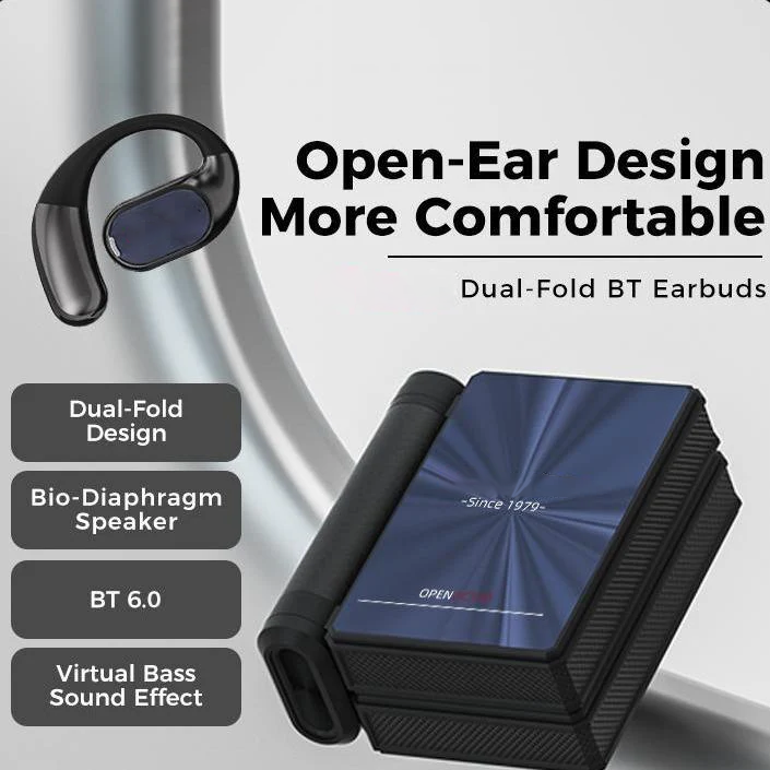 🎧 BEGRÄNSAD TID – 50 % RABATT! 💥 Trådlösa brusreducerande Bluetooth 6.0-öronsnäckor – 145 timmars batteritid, IPX5-vattentåliga, för sport ✨