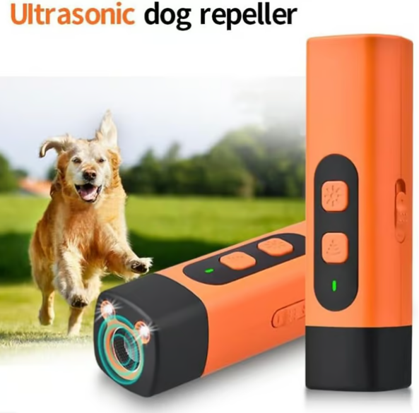 Professionell ljudsignal för hundträning Hundskrämmare med LED-ficklampa