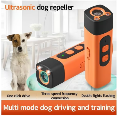 Professionell ljudsignal för hundträning Hundskrämmare med LED-ficklampa