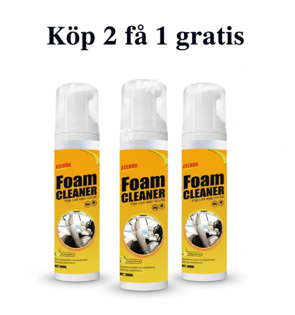 🔥Köp 2 få 1 gratis✨Mångsidigt skummande bilrengöring