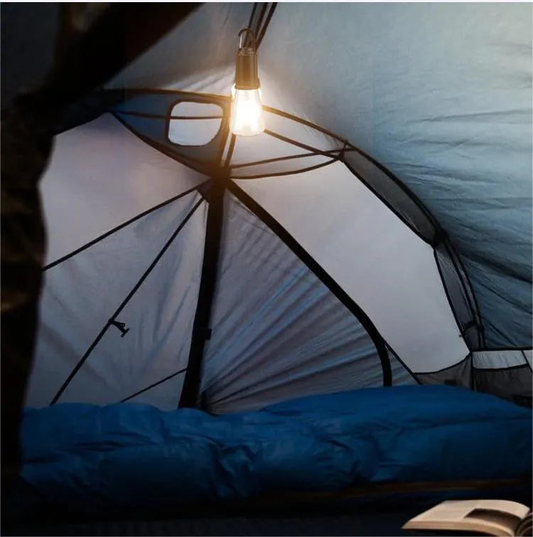 ⏳Begränsad tid – 50% rabatt⏰Utomhuscamping Hängande Typ-C Laddning Retro Glödlampa Belysning Dekoration