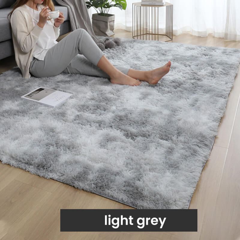 ⏳Begränsad tid 50 % rabatt⏰Gradientfärgad Plyschmatta 🛋️