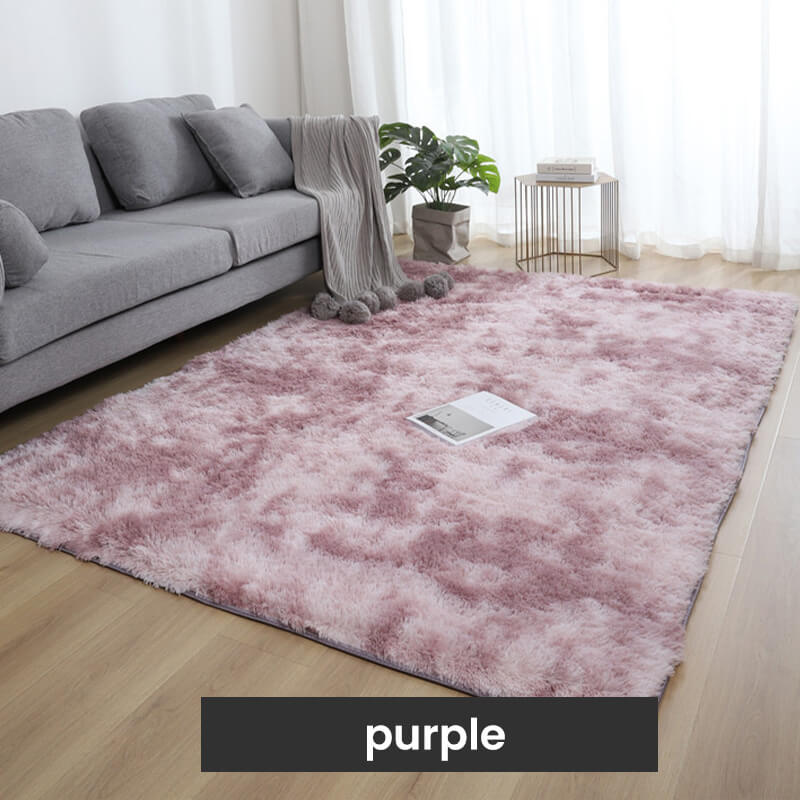 ⏳Begränsad tid 50 % rabatt⏰Gradientfärgad Plyschmatta 🛋️