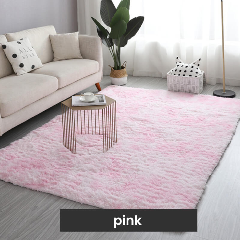 ⏳Begränsad tid 50 % rabatt⏰Gradientfärgad Plyschmatta 🛋️