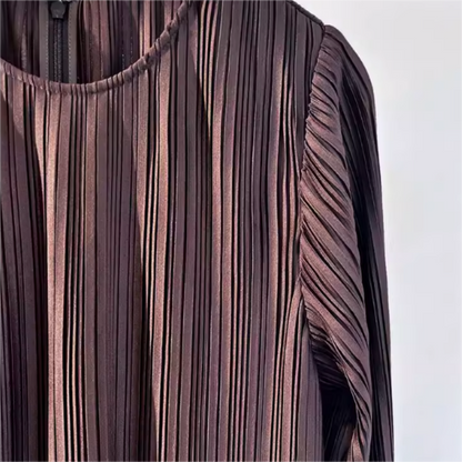 💕 Ny elegant klänning med utsvängda ärmar – tidlös & smickrande!
