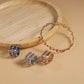 💍Vikbart upprullningsbart ringarmband🎁 Gratis vacker ringbox✨