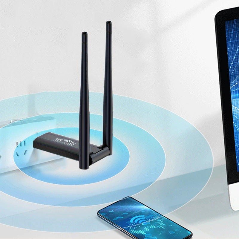 📶 USB WiFi-signalbooster – upp till 300 Mbps på 2,4 GHz 🏠🚀