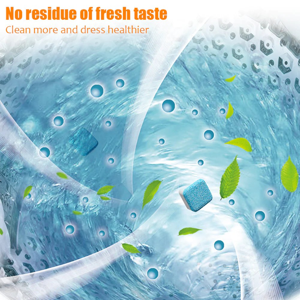 Tvättmaskinsrengöringstabletter