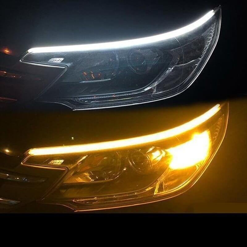 ⏳Tidsbegränsad 50% rabatt⏰ Flexibla LED-flödesblinkers för bil (2 st) 🚗💡
