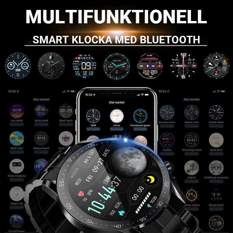 ⌚👍Icke-invasiv smart klocka（GRATIS frakt）