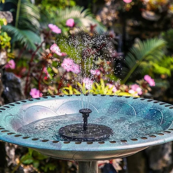 🎁 💥Tidsbegränsat erbjudande: 50% rabatt på beställningar 🎁Soldriven fontän