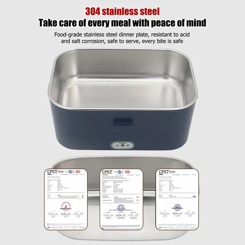 🔥 50 % RABATT! 🍱 Bärbar elektrisk lunchbox med uppvärmning