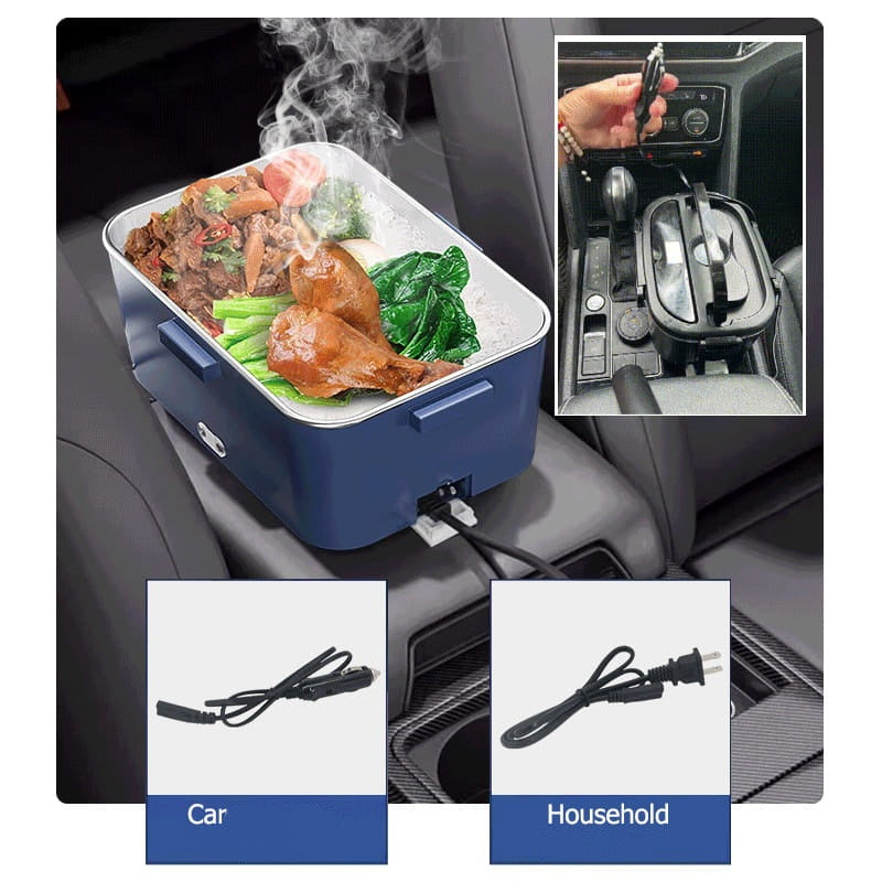 🔥 50 % RABATT! 🍱 Bärbar elektrisk lunchbox med uppvärmning
