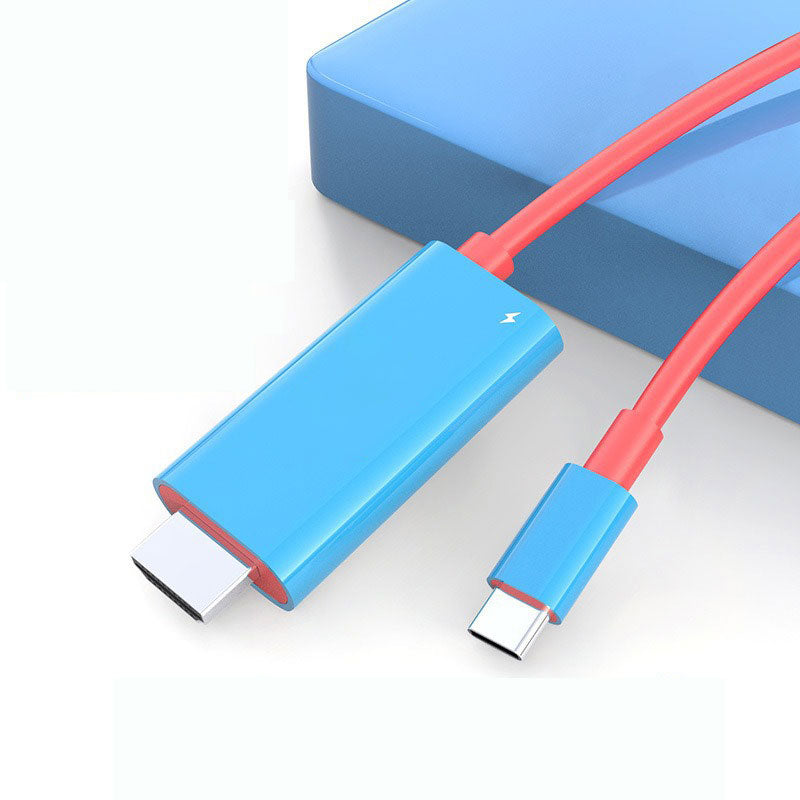 🔥REA🔥USB-C till HDMI-adapterkabel för Switch