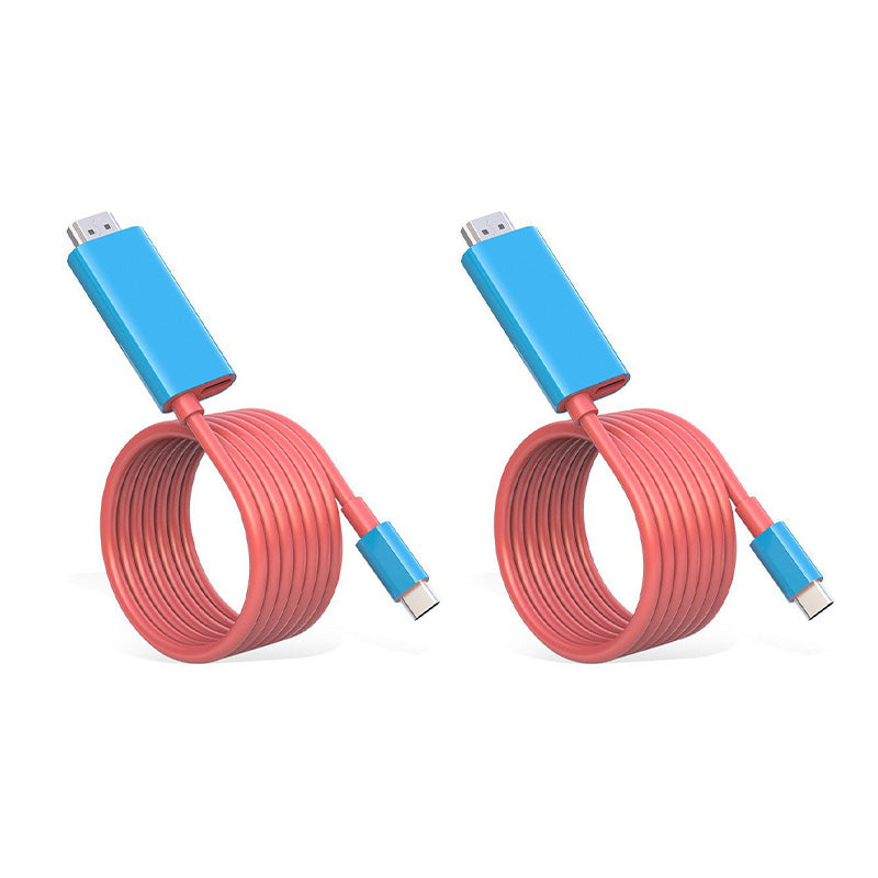 🔥REA🔥USB-C till HDMI-adapterkabel för Switch
