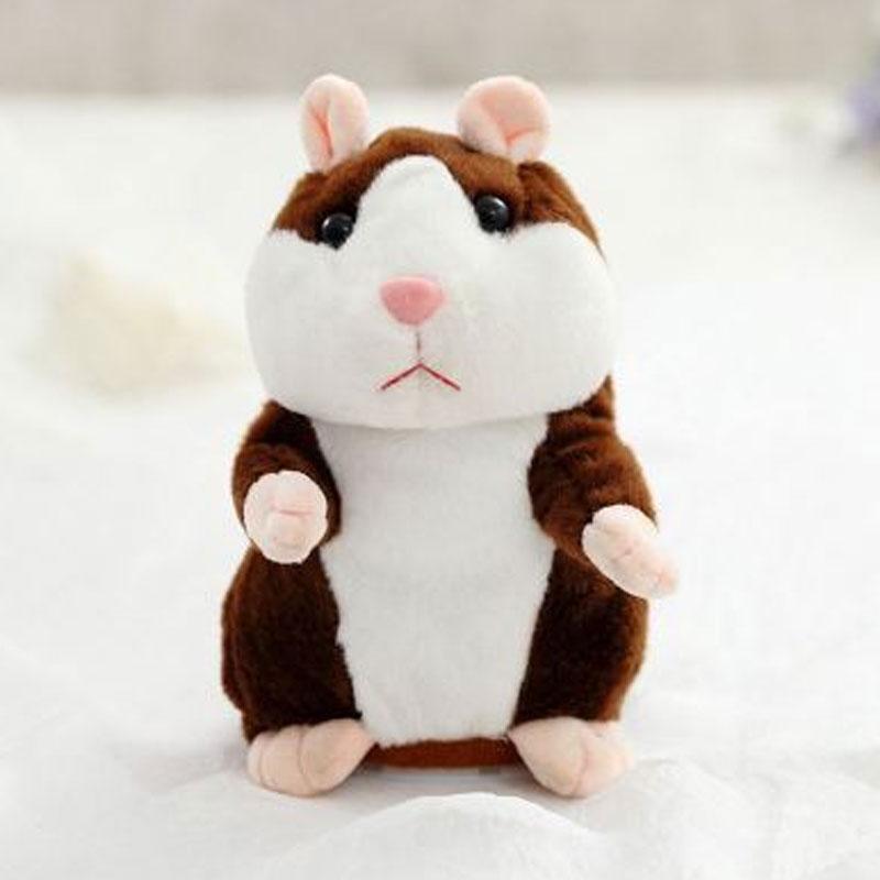Pratande hamsterplysch, upprepar röster och skakar huvudet 🐹✨✅💥