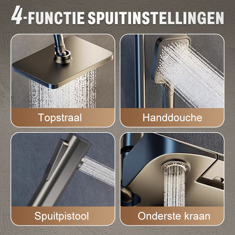 🔥 Halvårsutförsäljning – 60 % rabatt! 🚿 Smart Booster termostat-duschset med digital display