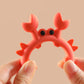 🦀 Krabbformad redskapshållare i silikon – 3-pack