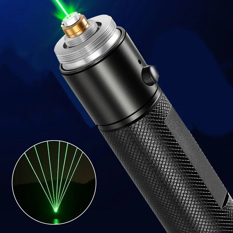 🔦 Enpunkts laserljus i rött, grönt eller lila