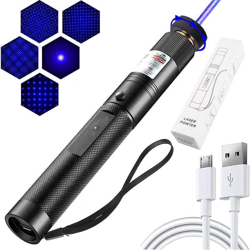 🔦 Enpunkts laserljus i rött, grönt eller lila