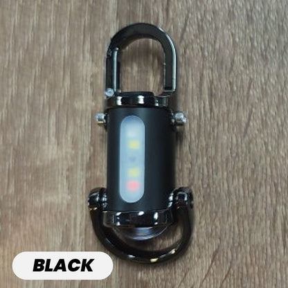 🔥Varm försäljning🔥1200LM Superljus Mini Nyckelringsficklampa Vattentät