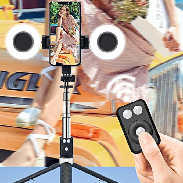 🔥Ny 6-i-1 Bluetooth Selfie Stick