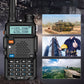 📡 UV-5R Hamradio Långdistans UV5R Two-Way Radio Dualband Walkie-Talkie