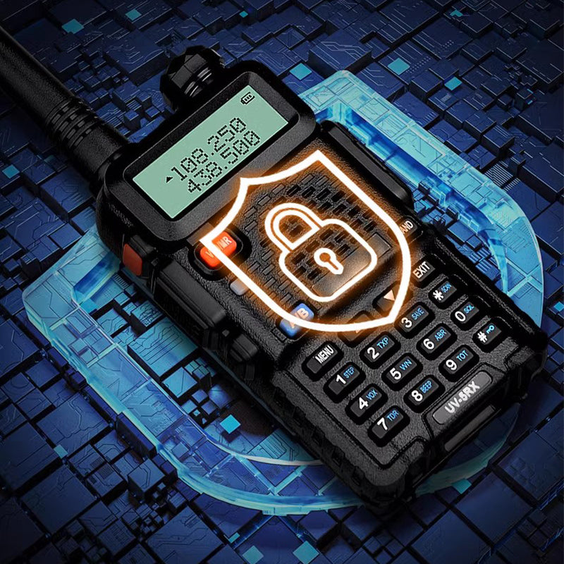 📡 UV-5R Hamradio Långdistans UV5R Two-Way Radio Dualband Walkie-Talkie