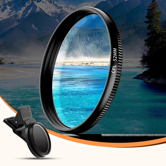 Klipsbart Polariseringsfilter För Mobiler